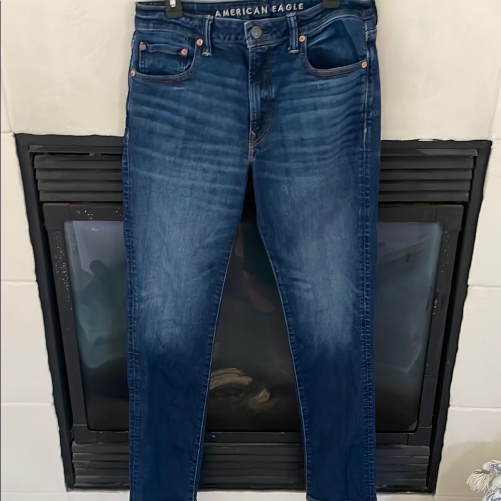 American Eagle Outfitters Men's Blue Jeans